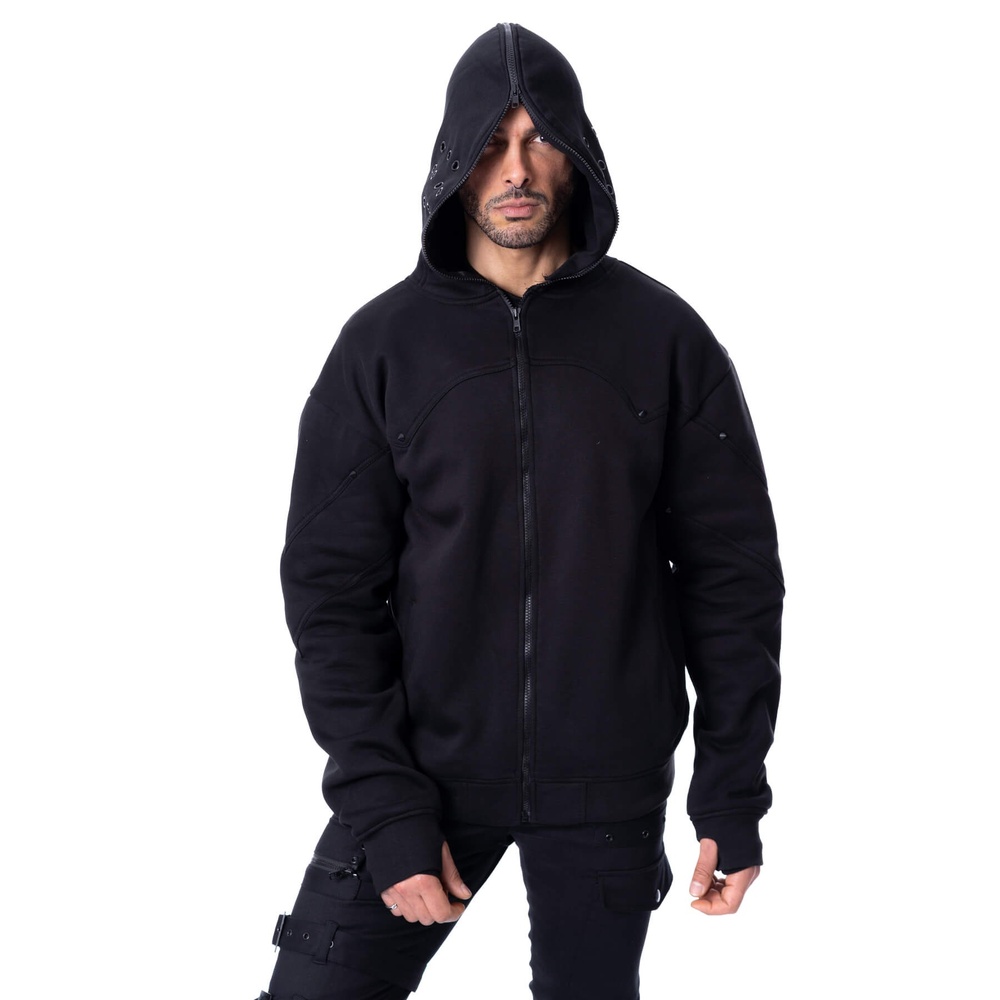 Poizen Industries - Crowe Zip hoodie - Black